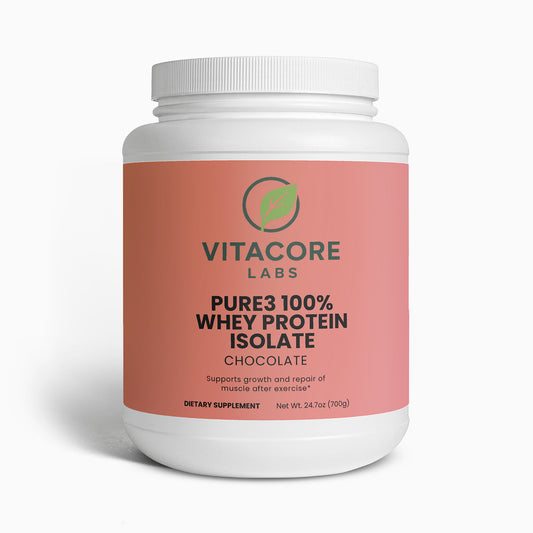 Pure3 100% Whey Protein Isolate (Chocolate)