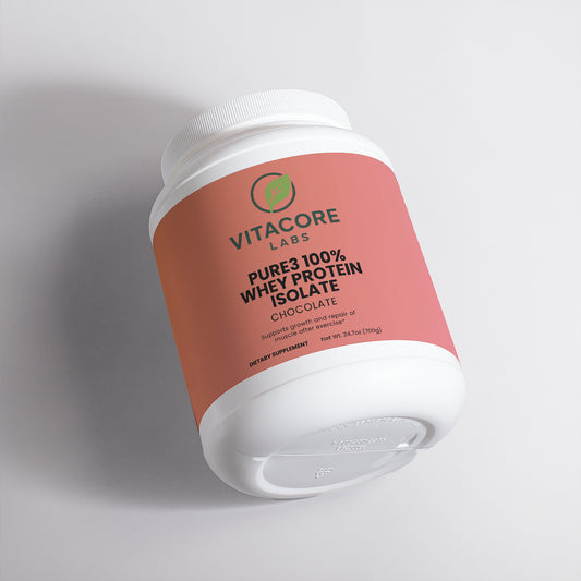 Pure3 100% Whey Protein Isolate (Chocolate)