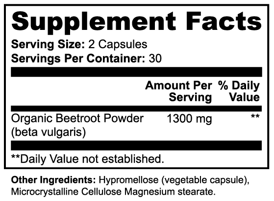 Premium Beetroot Powder - Natural Nitric Oxide Booster