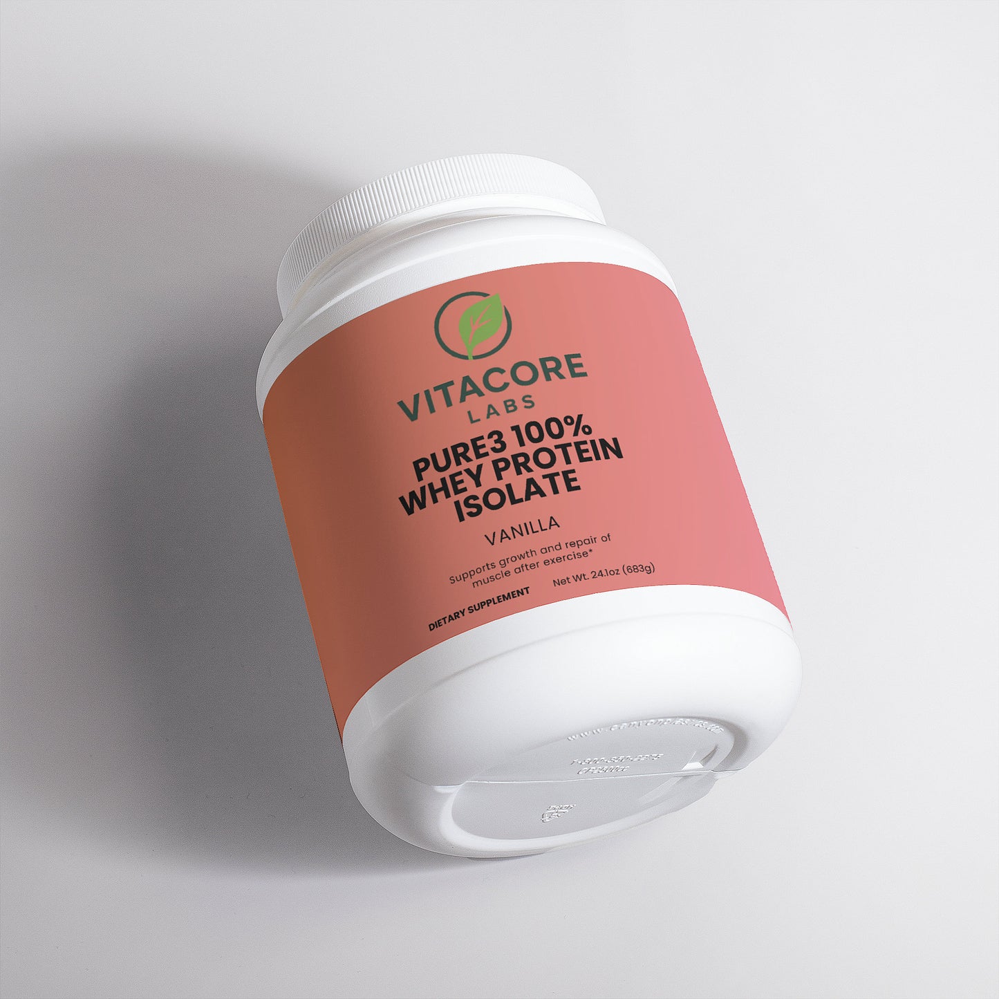 Pure3 100% Whey Protein Isolate (Vanilla)