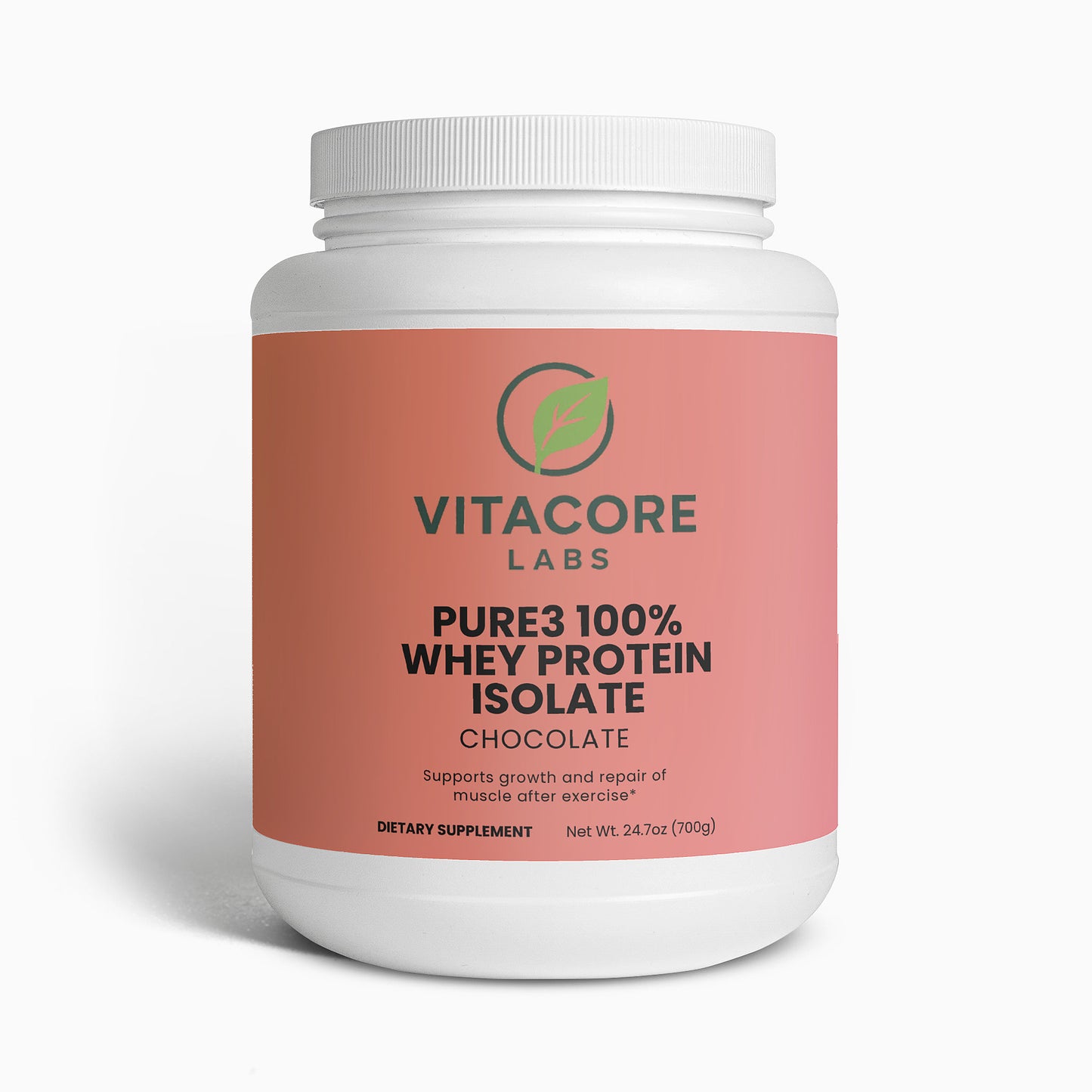 Pure3 100% Whey Protein Isolate (Chocolate)