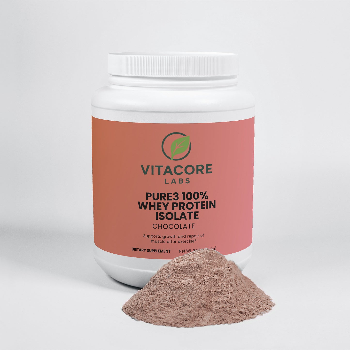 Pure3 100% Whey Protein Isolate (Chocolate)